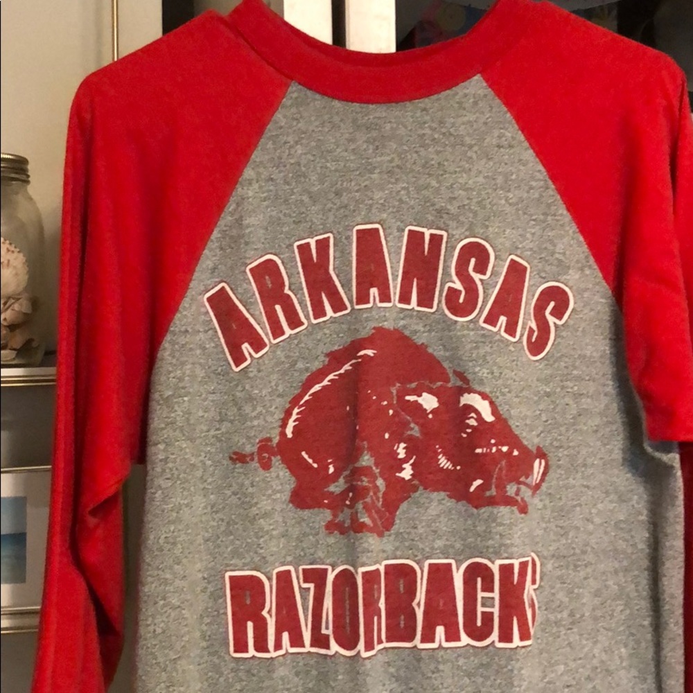 Arkansas Razorback Baseball Tee
